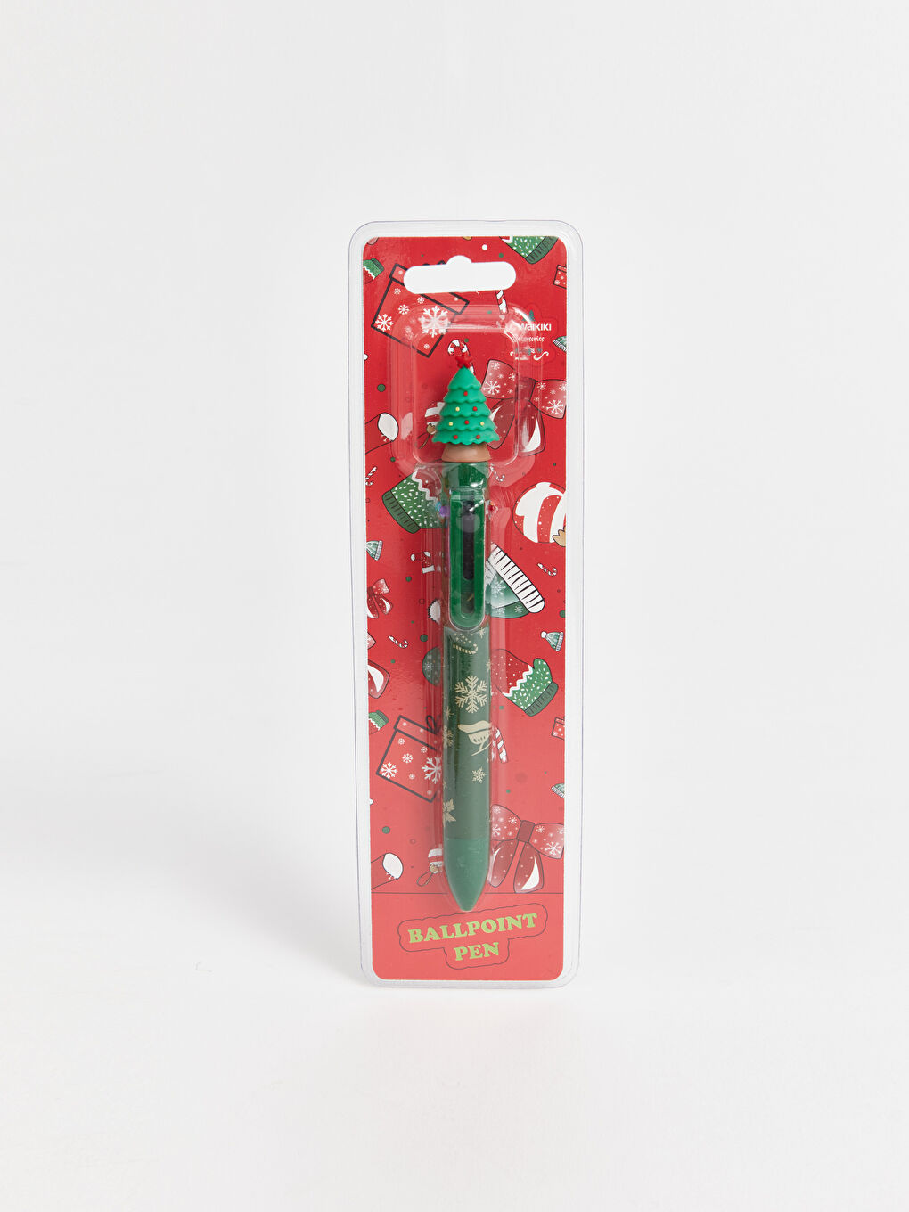 Рождестволық тақырыптағы шарикті қалам-3