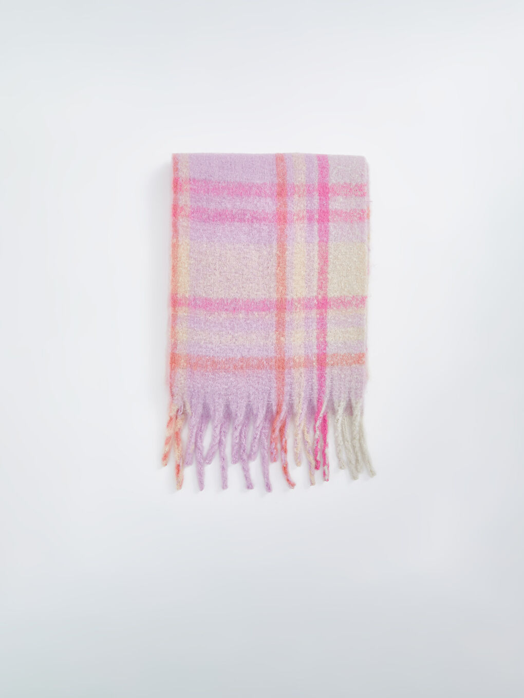 Color Blocked Girl's Knitwear Scarf-3