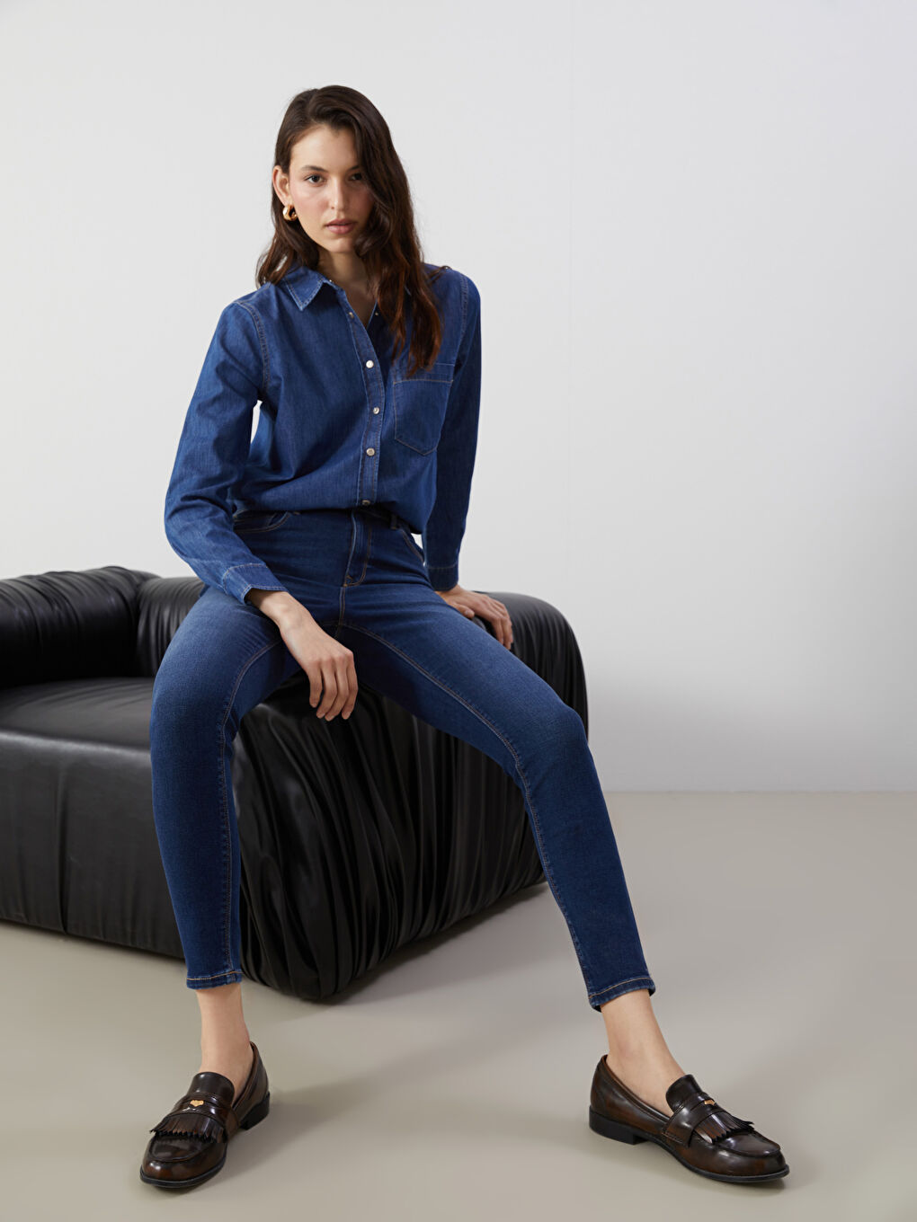 İndigo Jüpiter Süper Skinny Fit Kadın Jean Pantolon