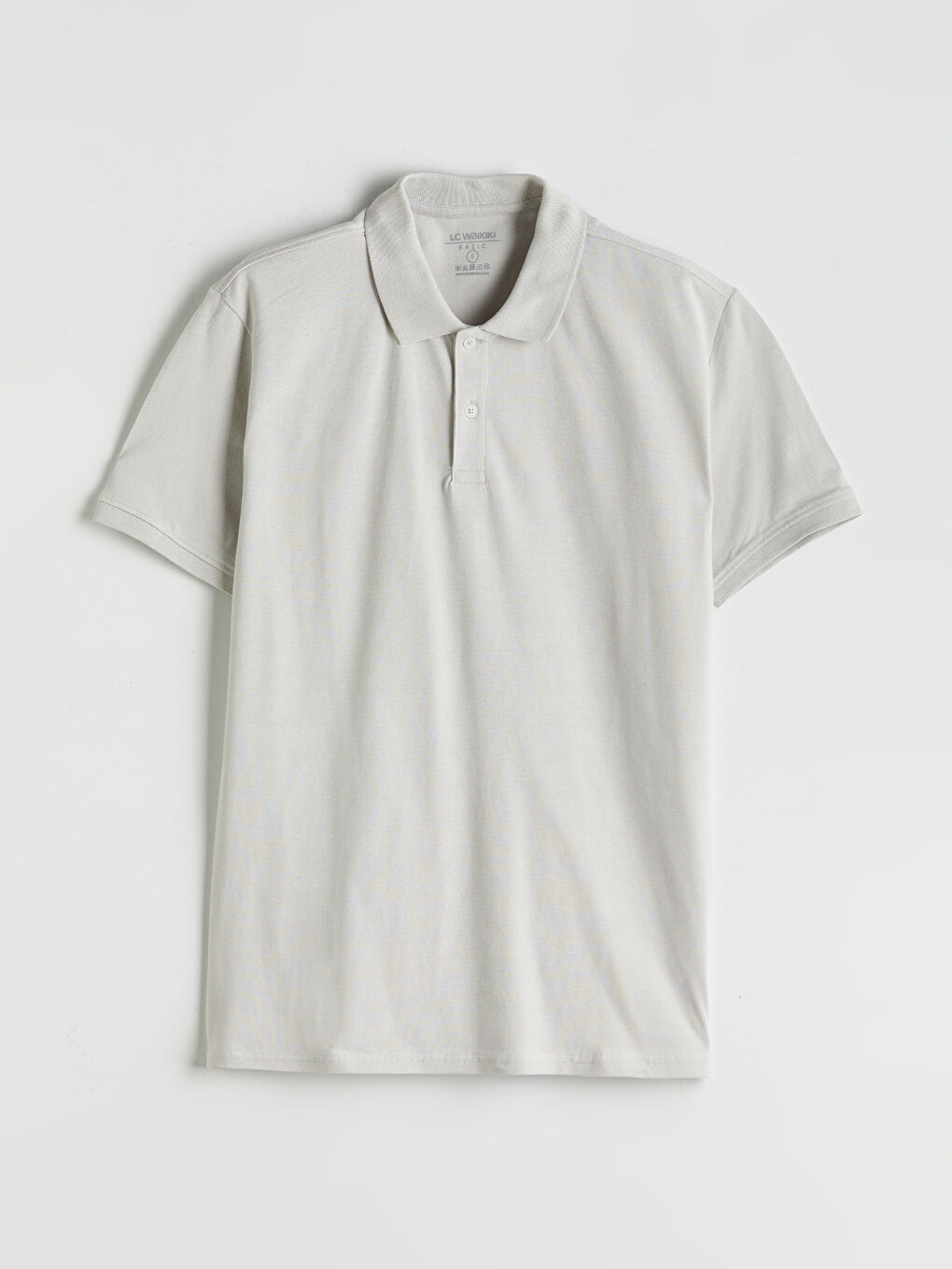 تي شيرت بياقة بولو كم قصير بيكيه للرجال