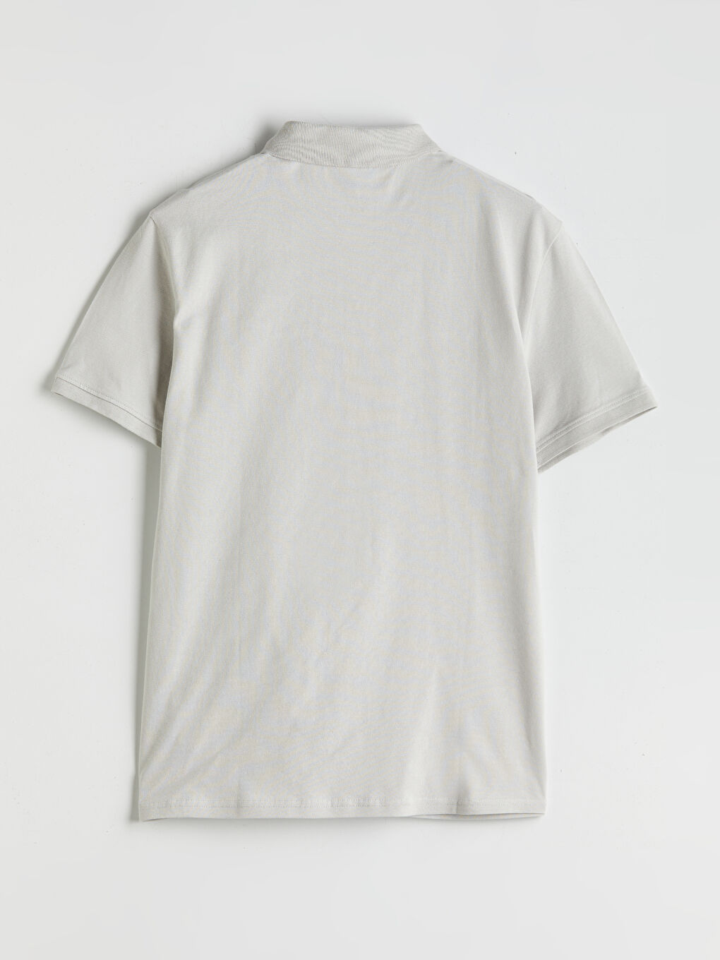 تي شيرت بياقة بولو كم قصير بيكيه للرجال-1