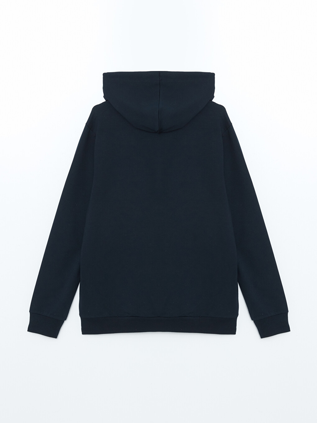 Hooded Long Sleeve Men's Zip-up Sweatshirt-9