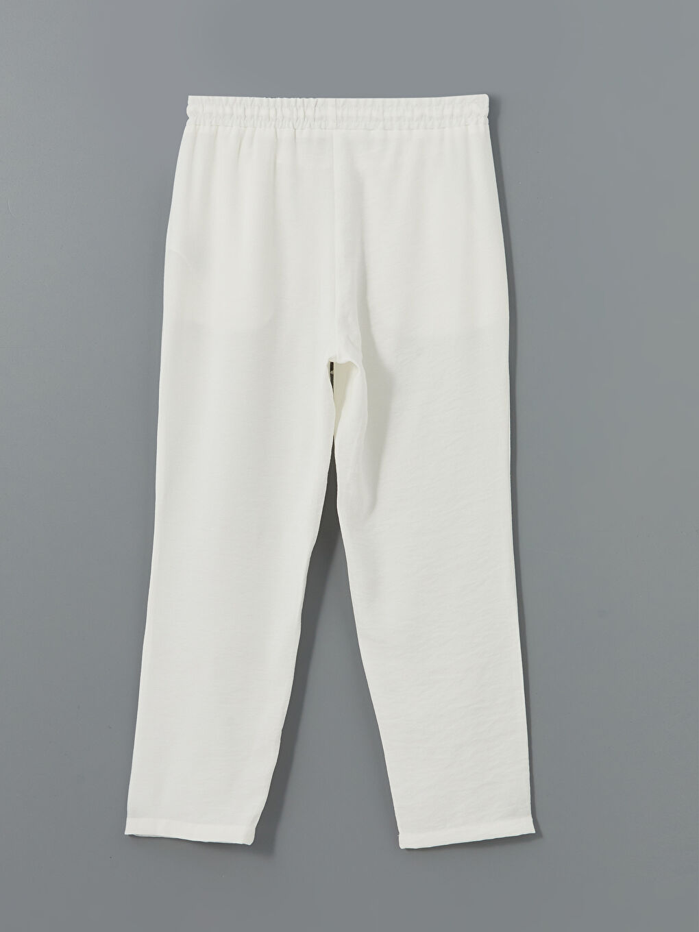 Pantaloni cu Talie Elastică Croială Carrot pentru Femei-7