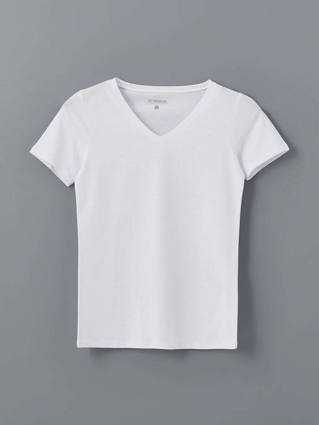 LC WAIKIKI V Neck Women's T-Shirt -S29608Z8-R9J
