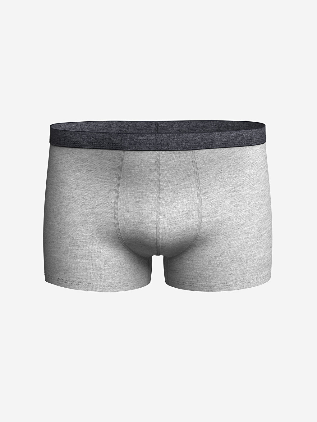 Lacivert Standart Kalıp Pamuklu Esnek Erkek Boxer 3'lü-3