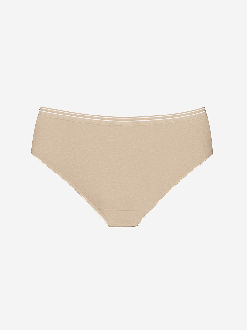 Beyaz Dantel Detaylı Hipster Külot 3'lü Paket-2