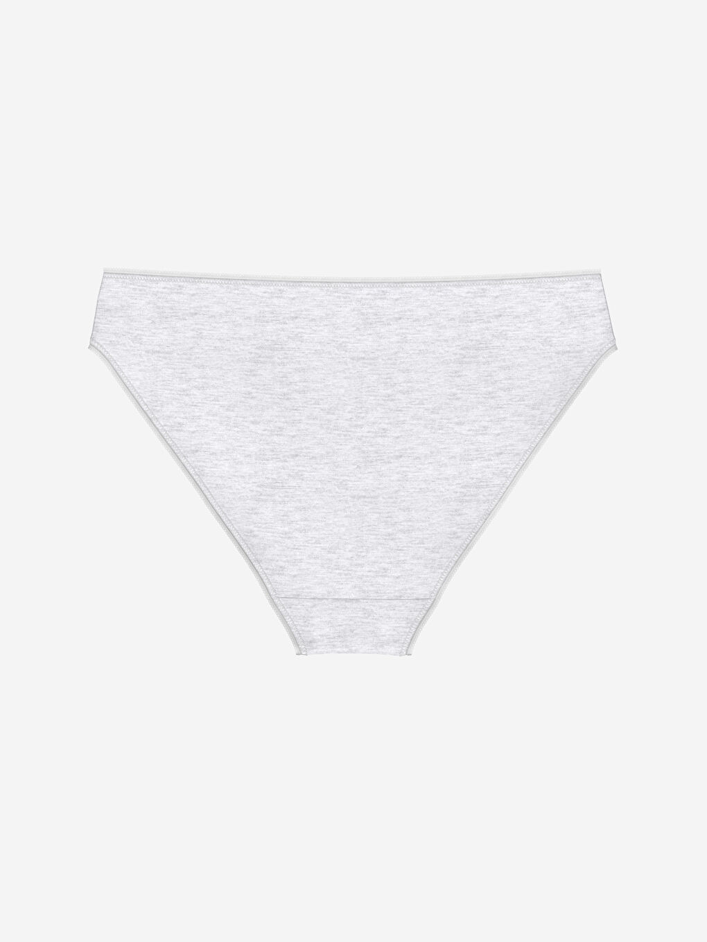 Pembe Düz Bikini Külot 3'lü-6