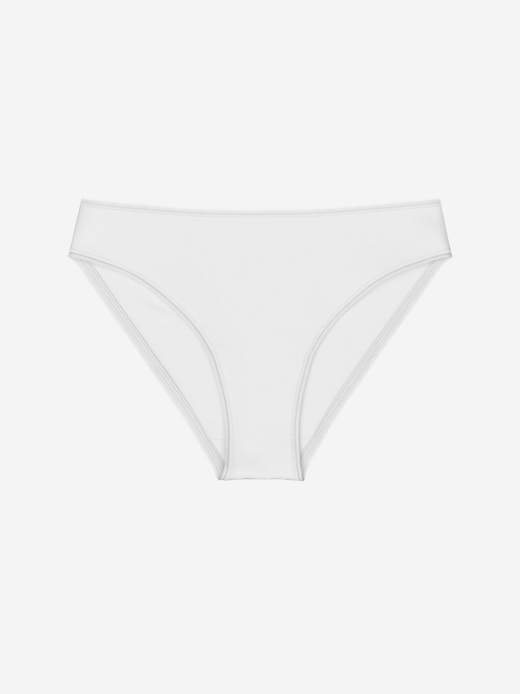 Pembe Düz Bikini Külot 3'lü-7