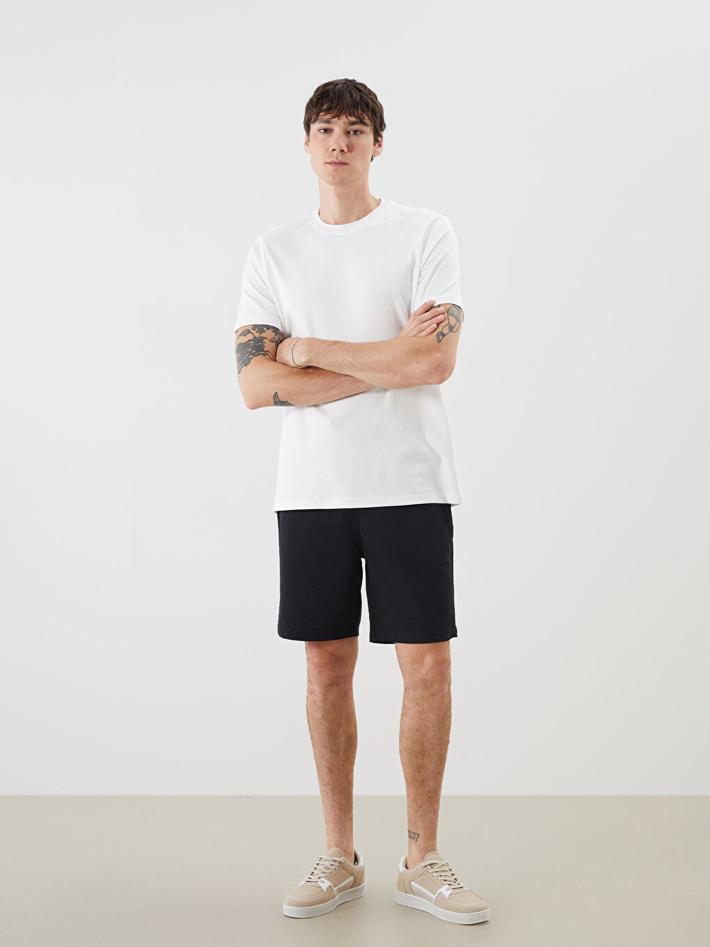 LCWAIKIKI Basic Standard Fit Men's Shorts -S31085Z8-CVL