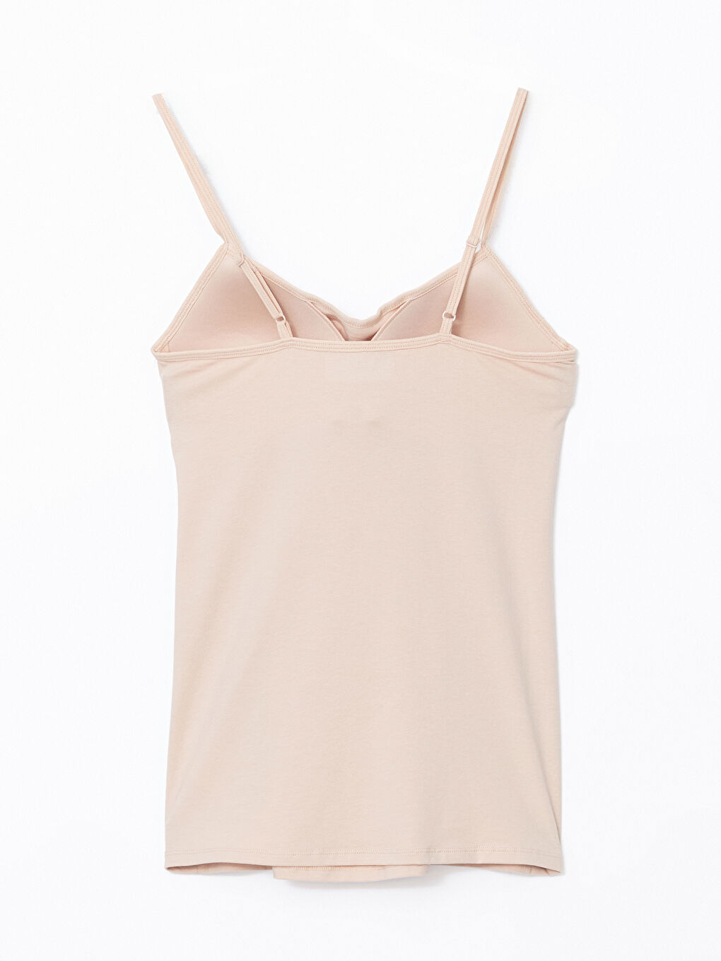 Pembe Kalp Yaka Askılı Kadın Kuplu Atlet-5