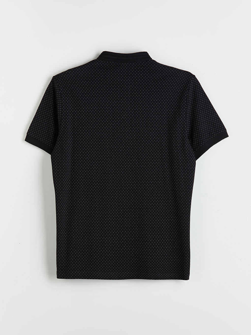 تيشيرت بيكيه بياقة مندرين للرجال-7