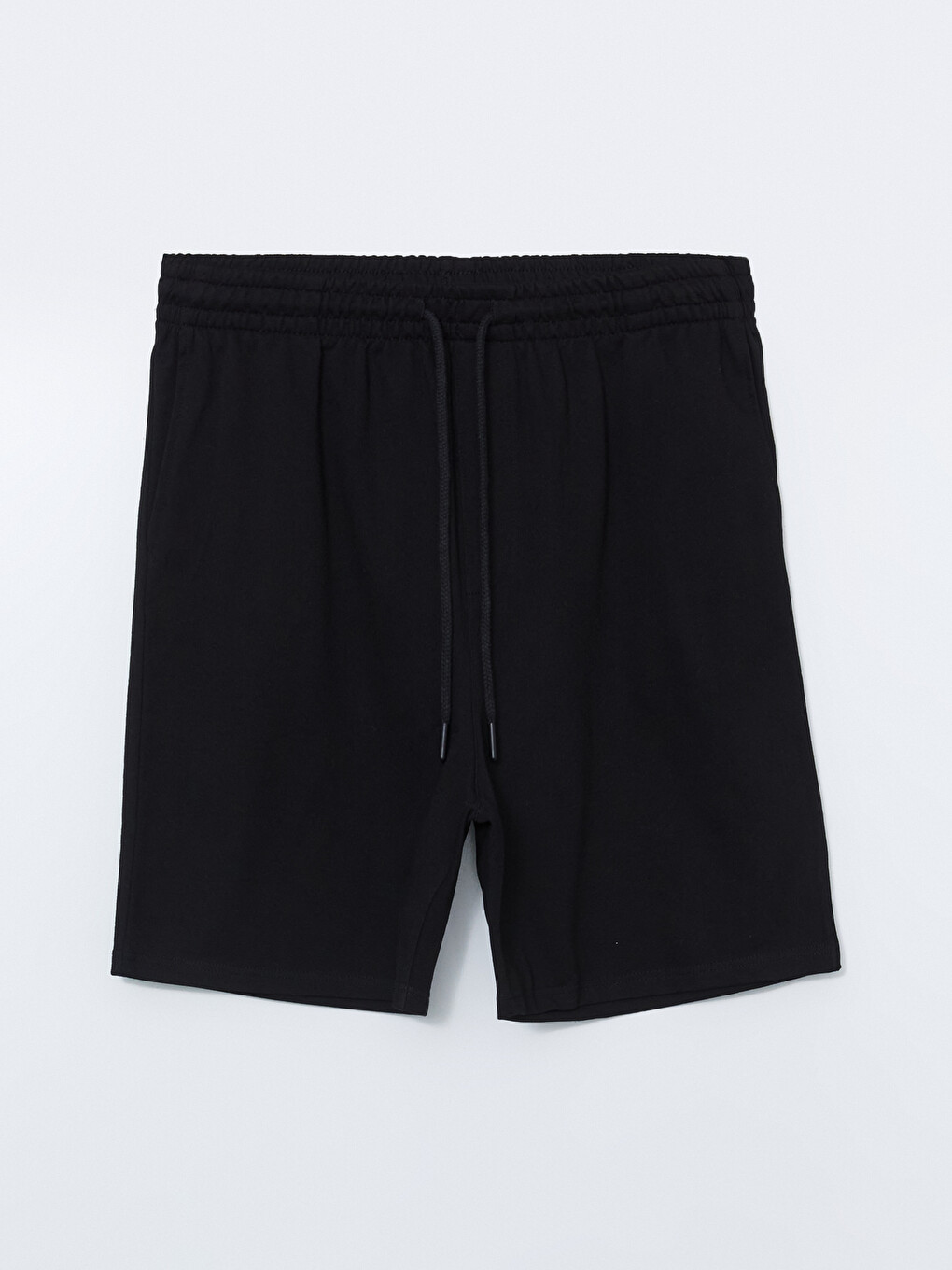 Slim Fit Elastic Waist Men's Shorts-4