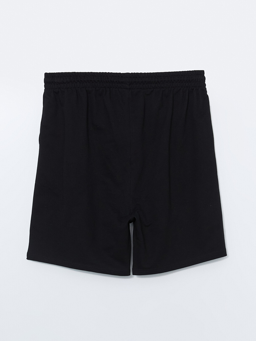 Slim Fit Elastic Waist Men's Shorts-5