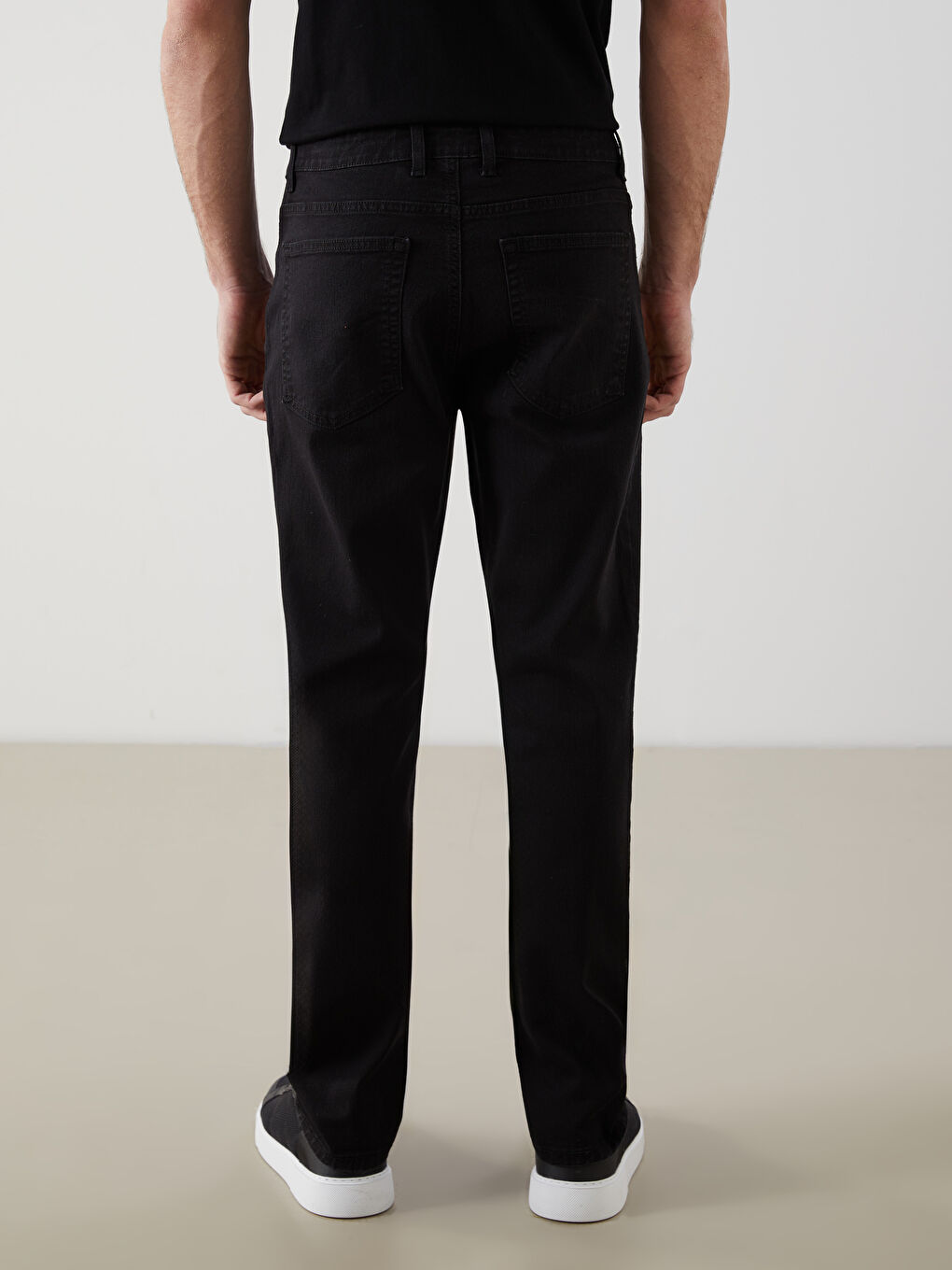 Siyah 779 Regular Fit Erkek Jean Pantolon-3