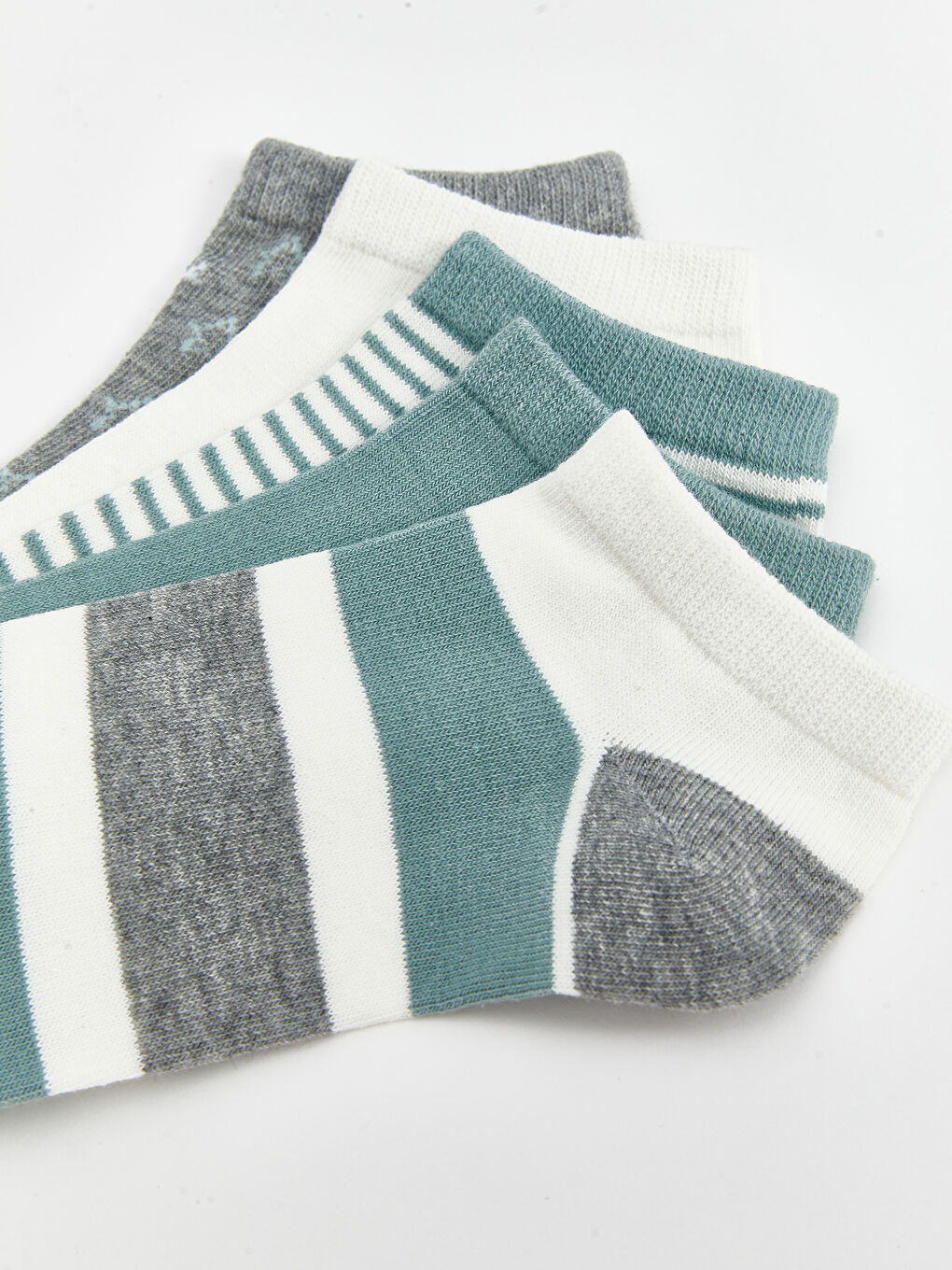 Chaussettes d'entraînement à motifs pour Femmes Lot de 5 pièces-2