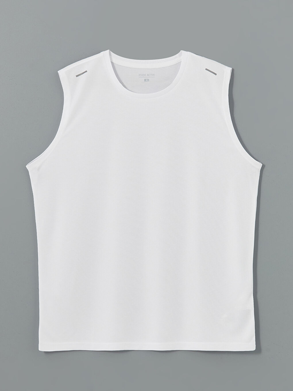 Crew Neck Men's Sleeveless T-Shirt -S33939Z8-E5X