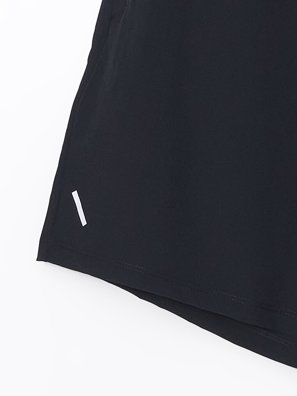 Siyah Standart Kalıp Erkek Spor Şort-5