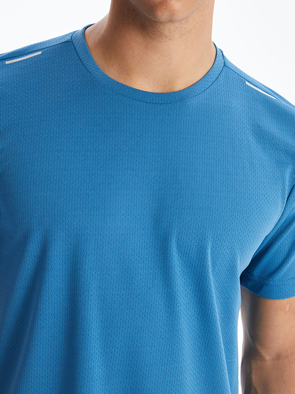 Tricou Sport pentru Bărbați cu Mânecă Scurtă și Guler Rotund DRY-TECH-2