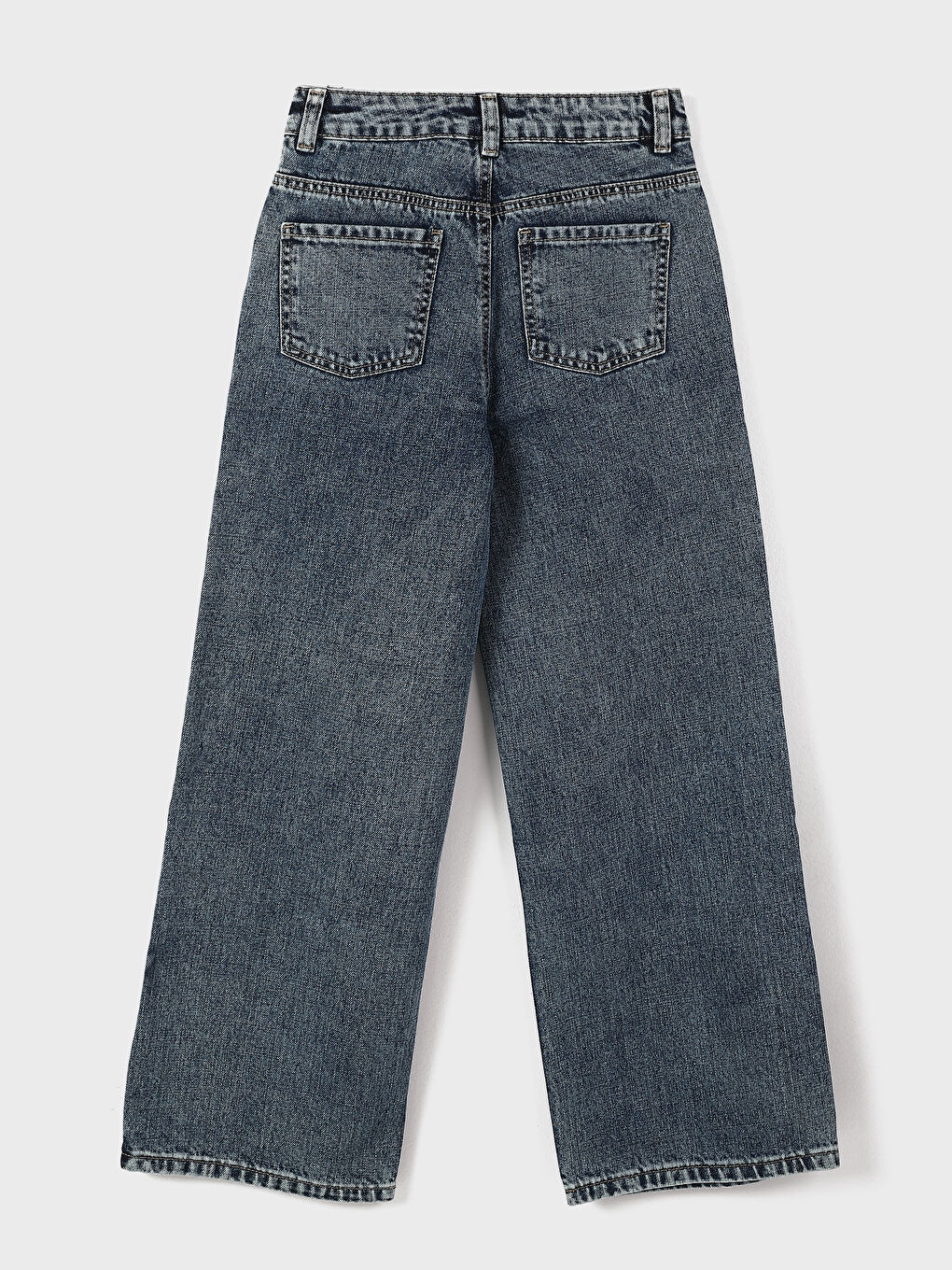LCW Kids Wide Leg Girl Jean Trousers -S34185Z4-SHK