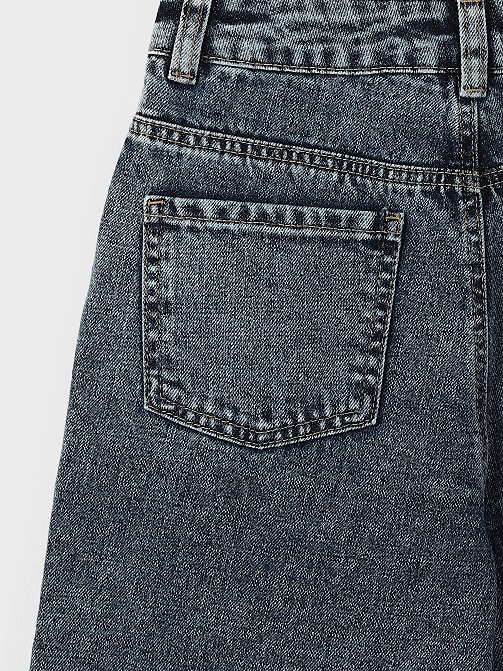 LCW Kids Wide Leg Girl Jean Trousers -S34185Z4-SHK