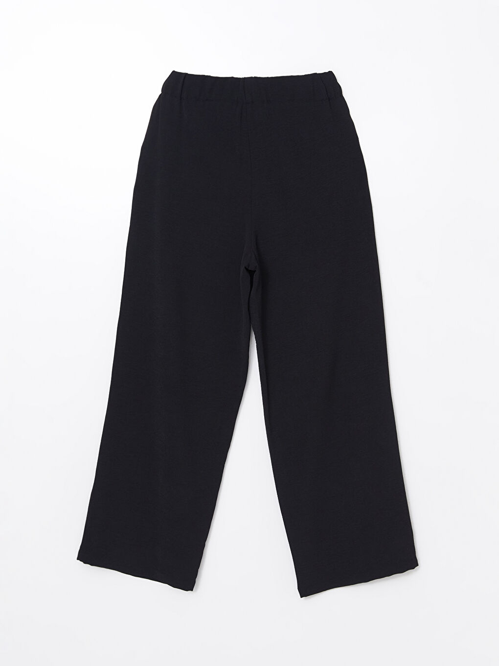 Siyah Beli Lastikli Kadın Pantolon-6