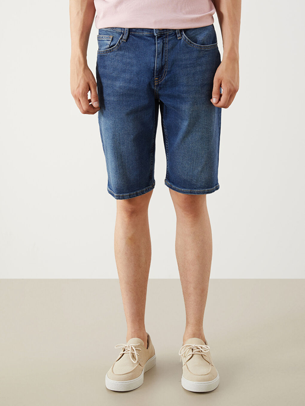LCW Jeans Standard Fit Men's Denim Shorts -S37762Z8-H45