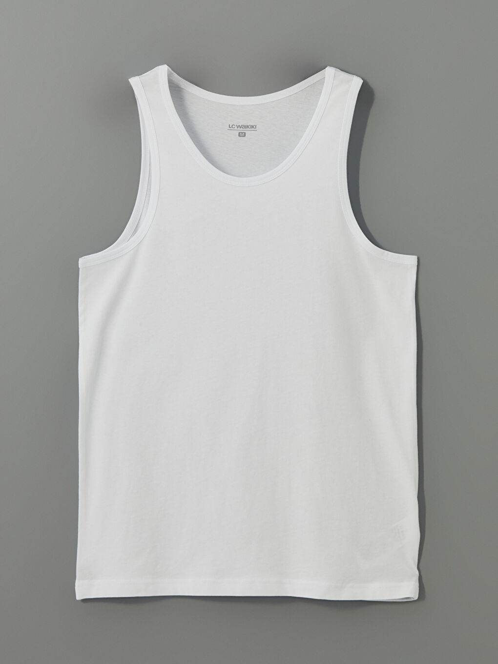 U Neck Jersey Men's Vest 2 Pack-5