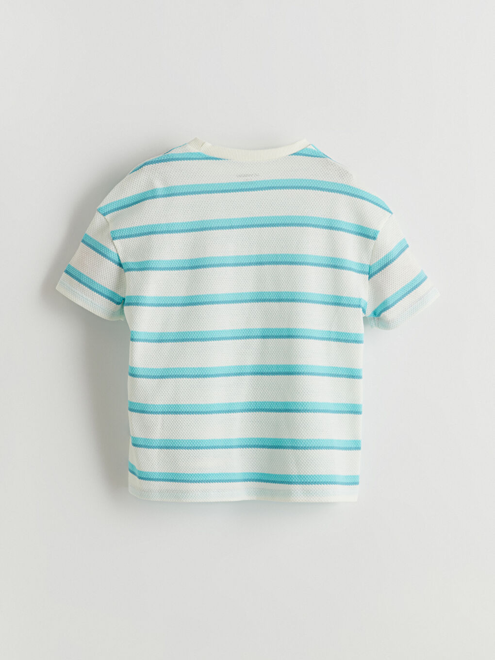 Crew Neck Striped Boys' T-Shirt-4