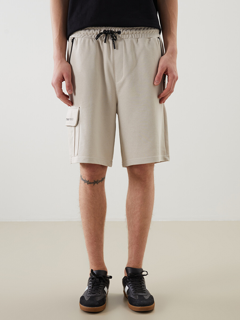 Standard Fit Men's Bermuda Shorts-1