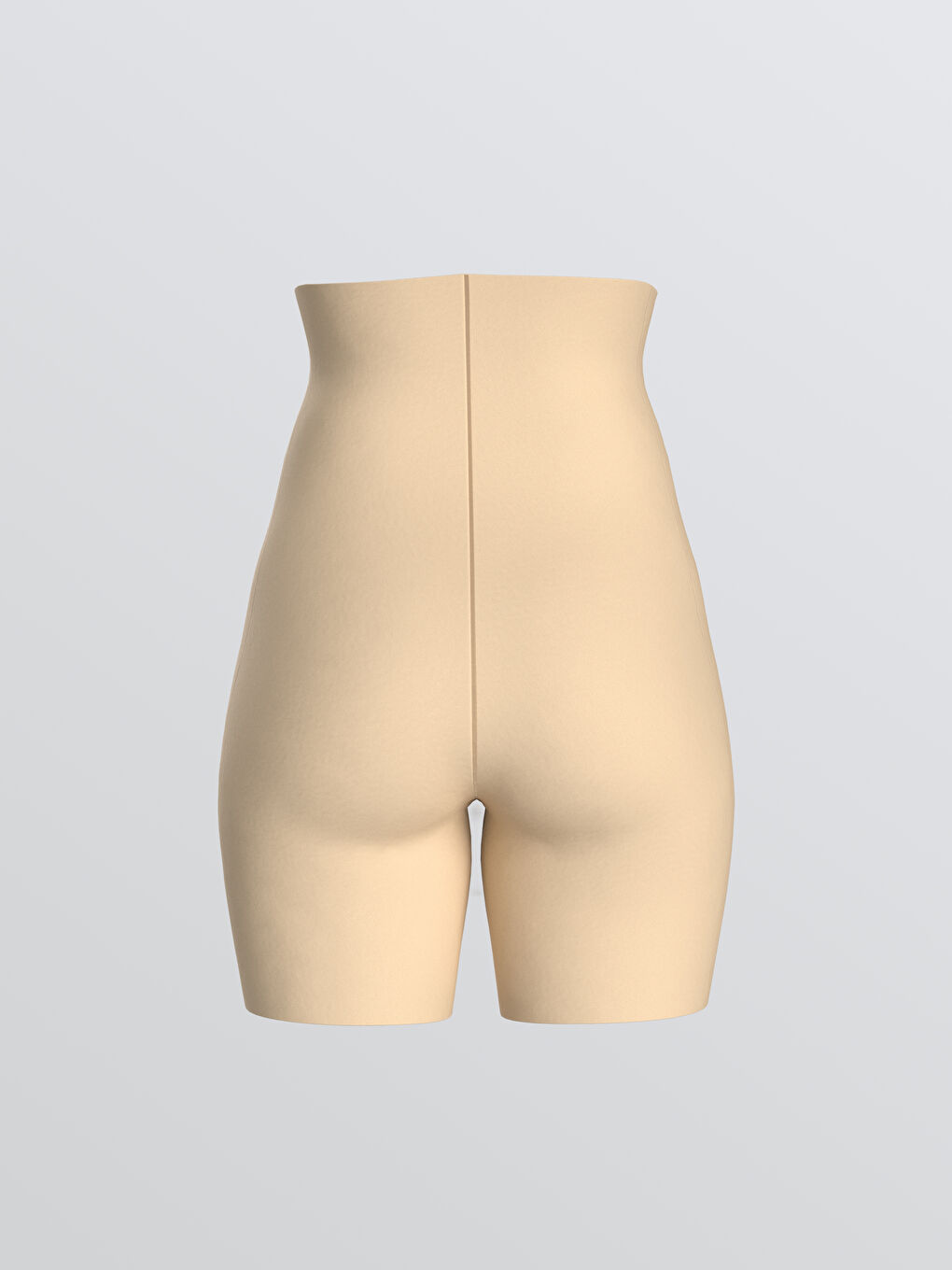 High Waist Plain Shaping Knickers-1