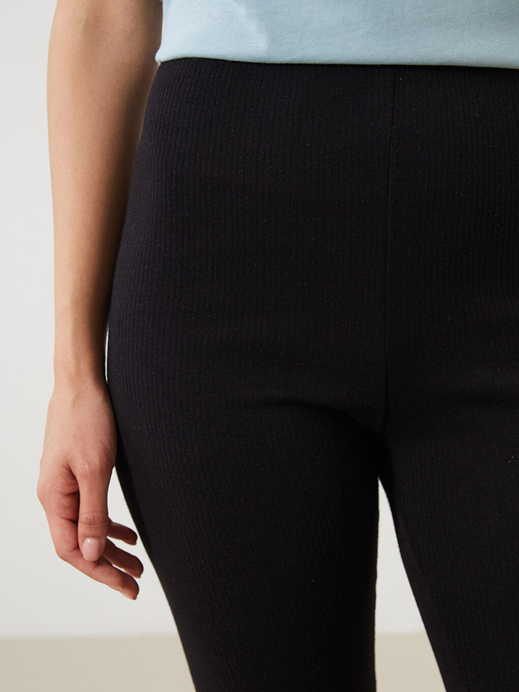 LCW DREAM Elasticated Waist Women's Thermal Leggings -W30397Z8-CVL