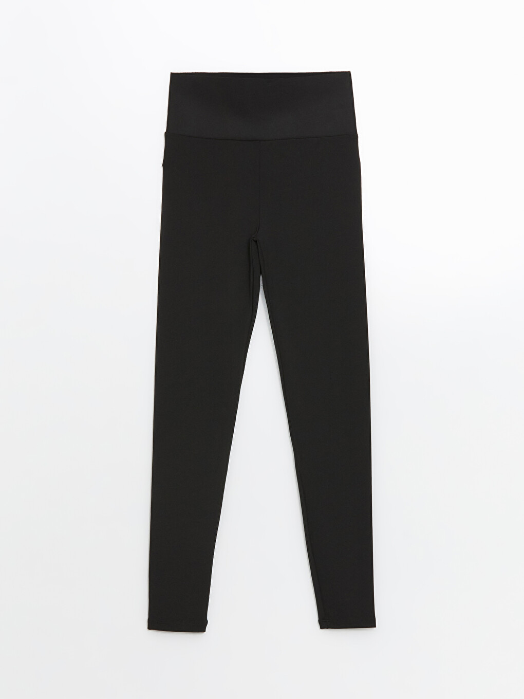 Plain Interlock Women's Corseted Tights With Elastic Waist-4