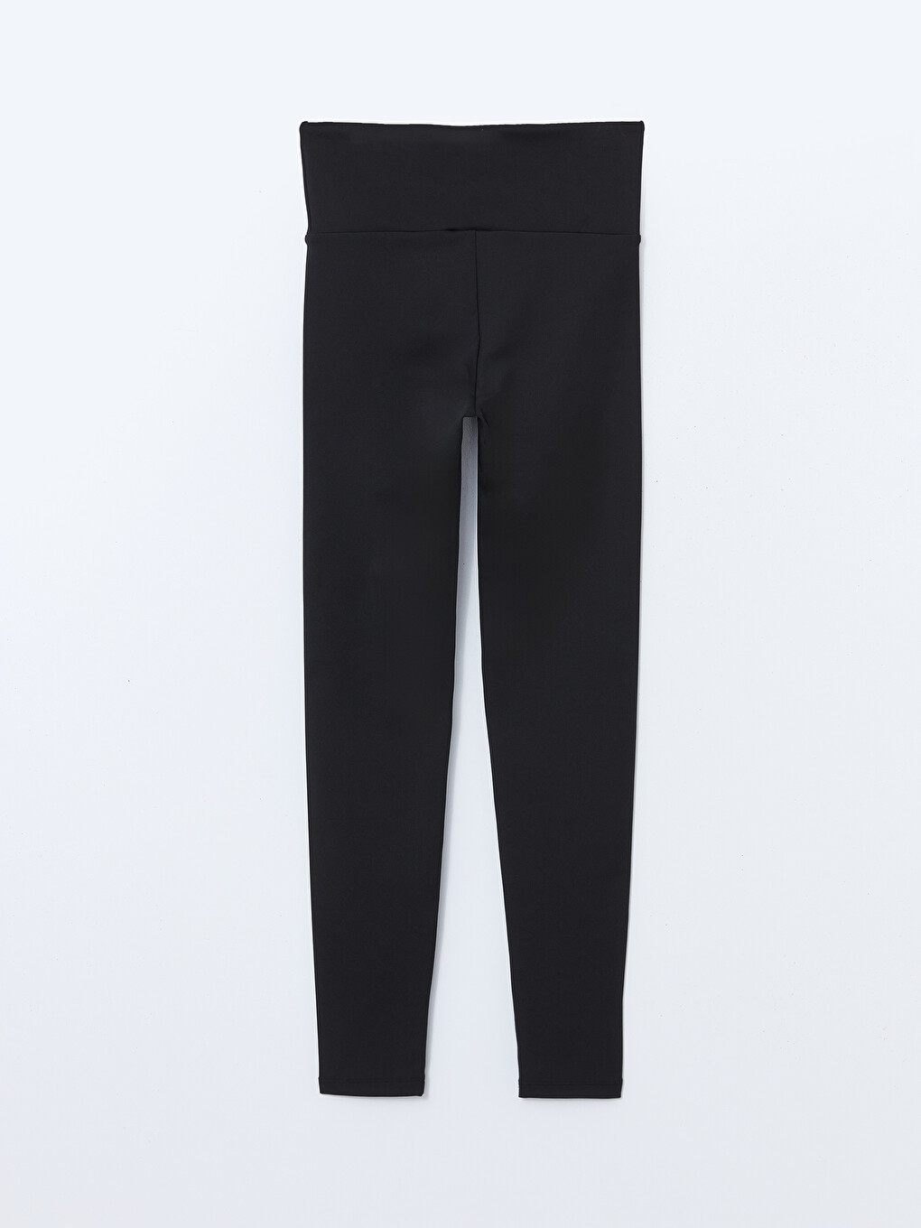 Leggins Me Bel Elastik Të Thjeshtë Ndërthurje Për Gra-5