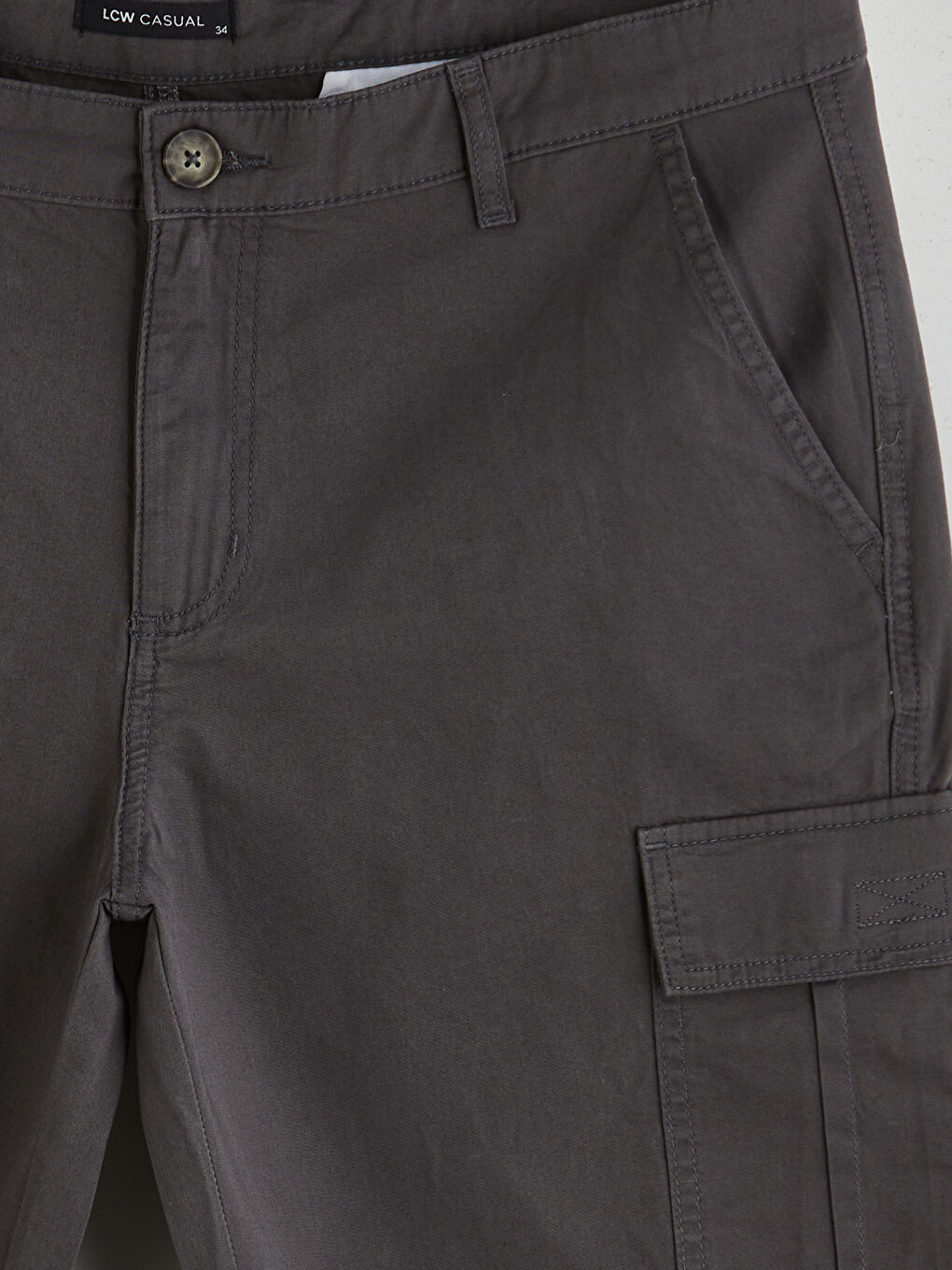 Regular Fit Men's Cargo Shorts-9