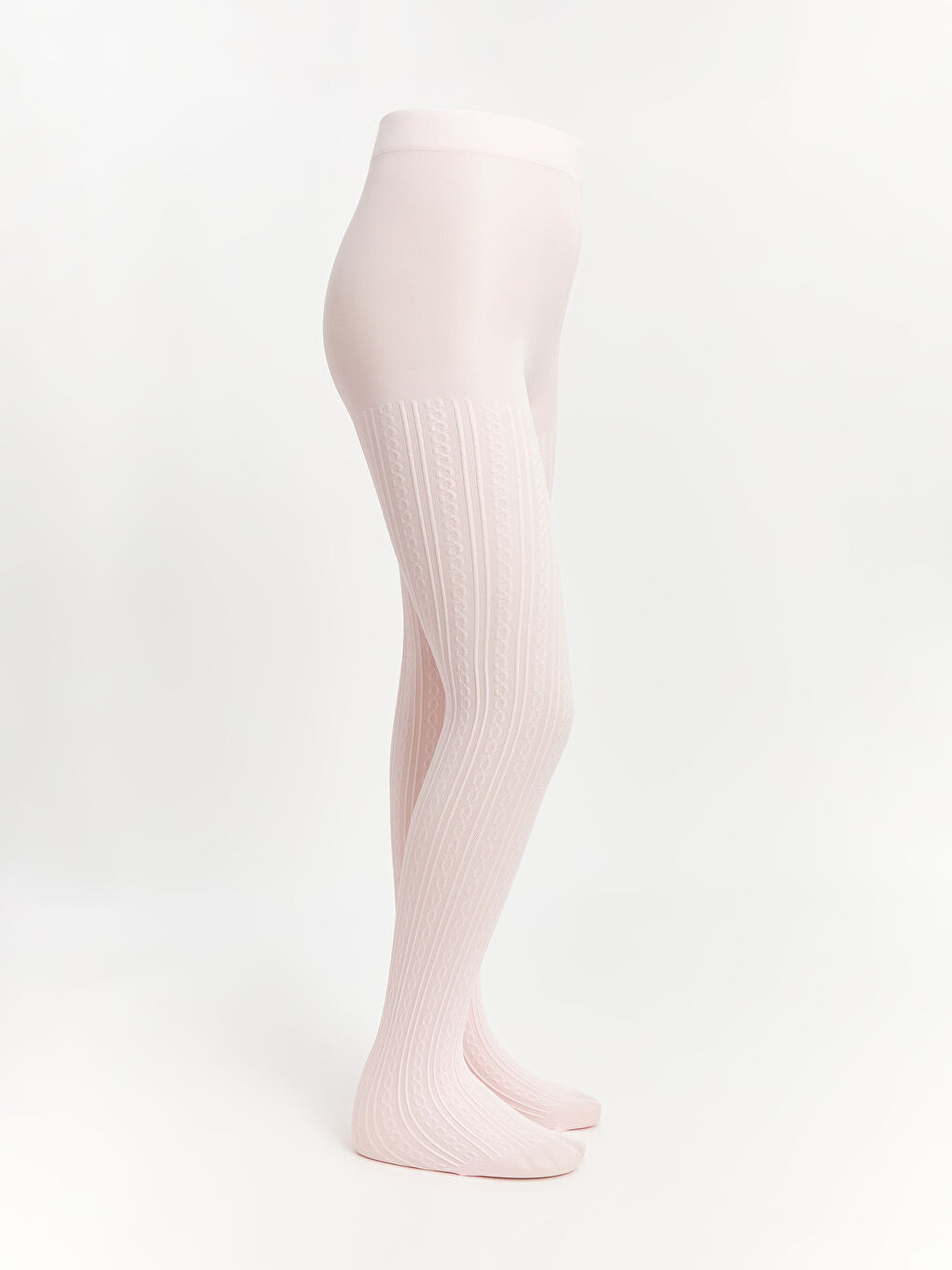 Pembe Kız Çocuk İnce Külotlu Çorap 2'li-1