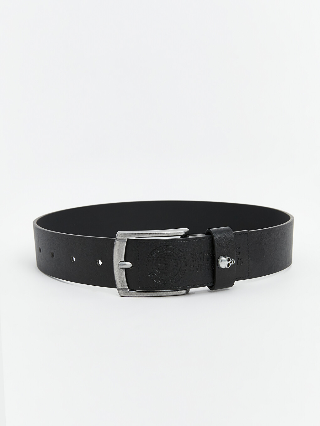 Faux Leather Boys' Belt