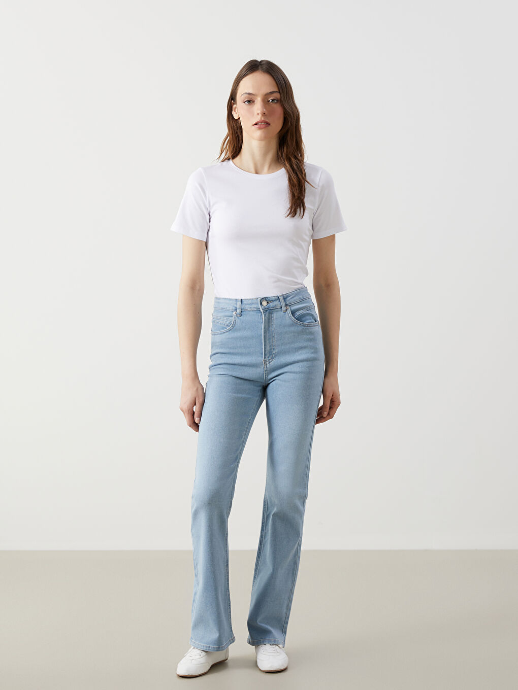 Crew Neck Women's T-Shirt-2