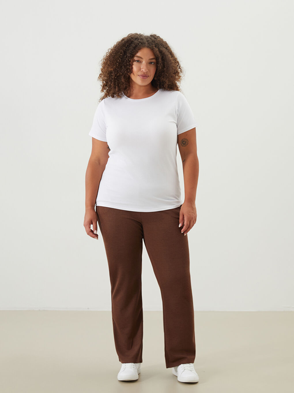 Crew Neck Women's T-Shirt-1