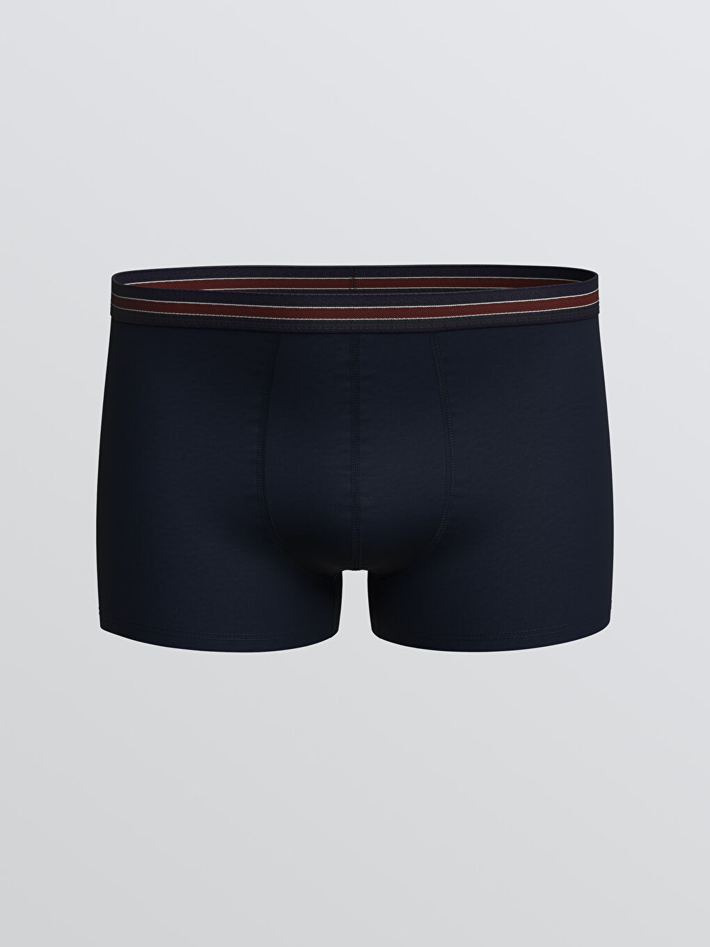 Bordo Standart Kalıp Pamuklu Esnek Erkek Boxer 3'lü-6
