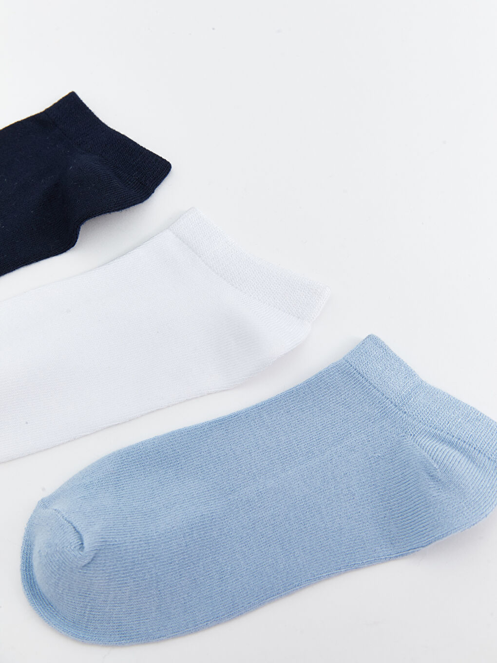 Karışık Erkek Çocuk Bambu Patik Çorap 5'li-1