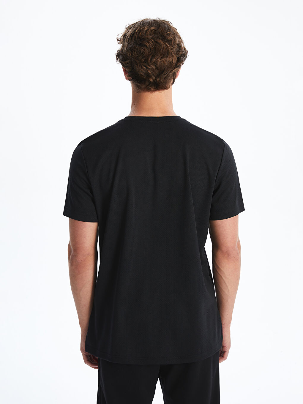 Crew Neck Short Sleeve Men's Sports T-Shirt -W35342Z8-CVL