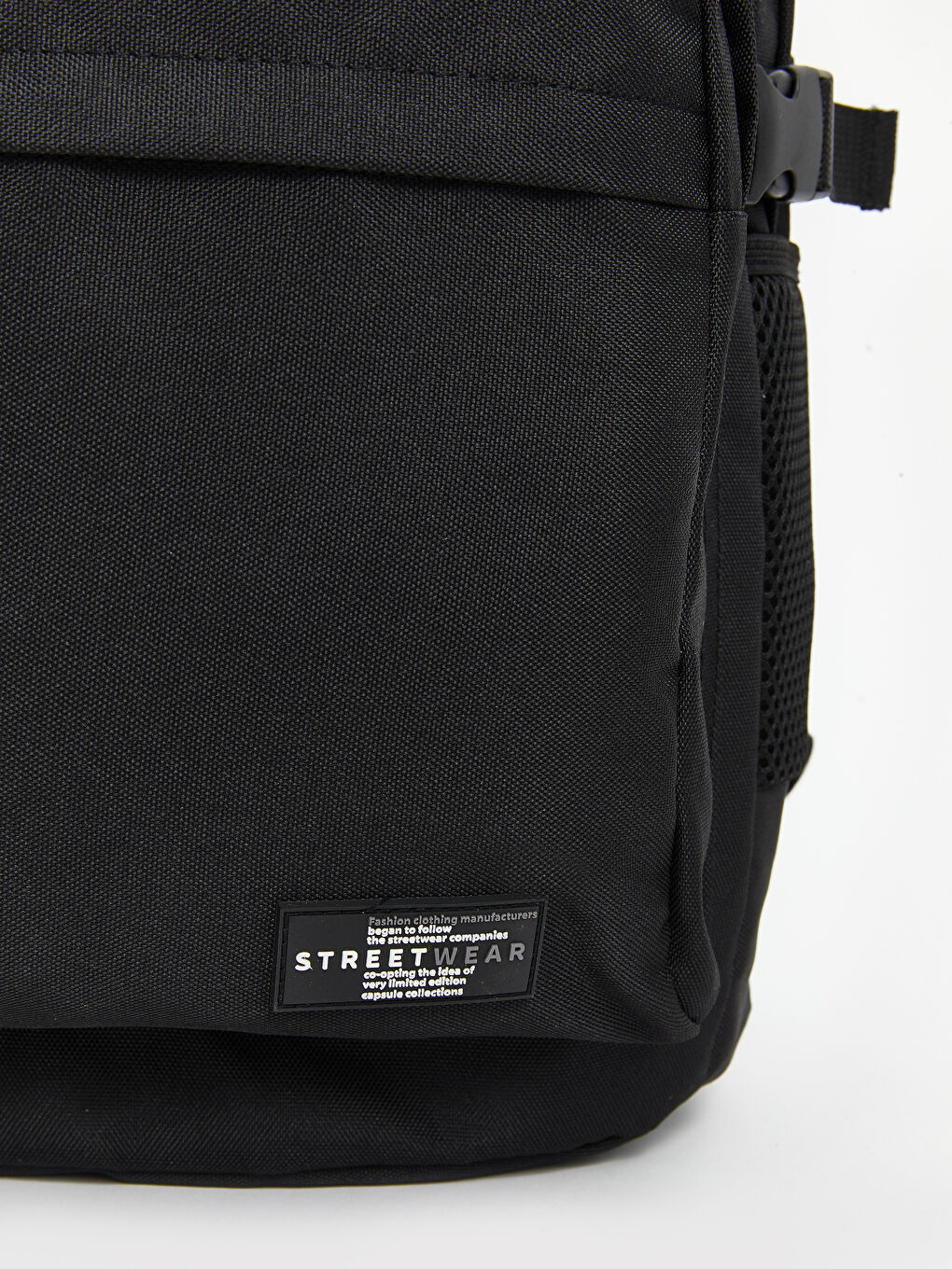 Siyah Laptop Bölmeli Erkek Sırt Çantası-2