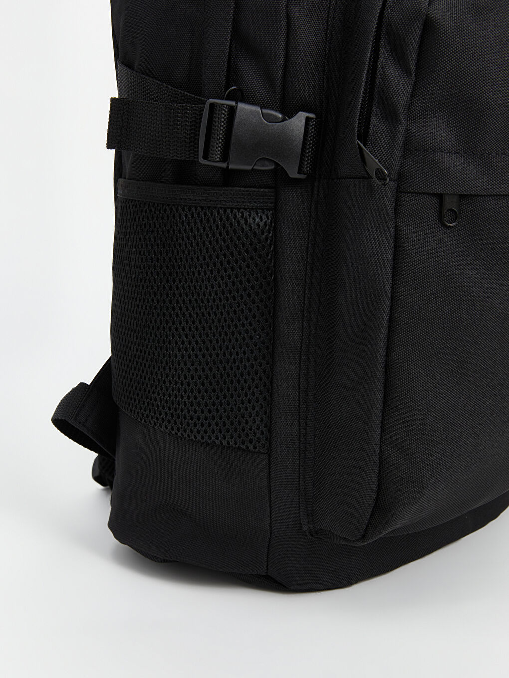 Siyah Laptop Bölmeli Erkek Sırt Çantası-3