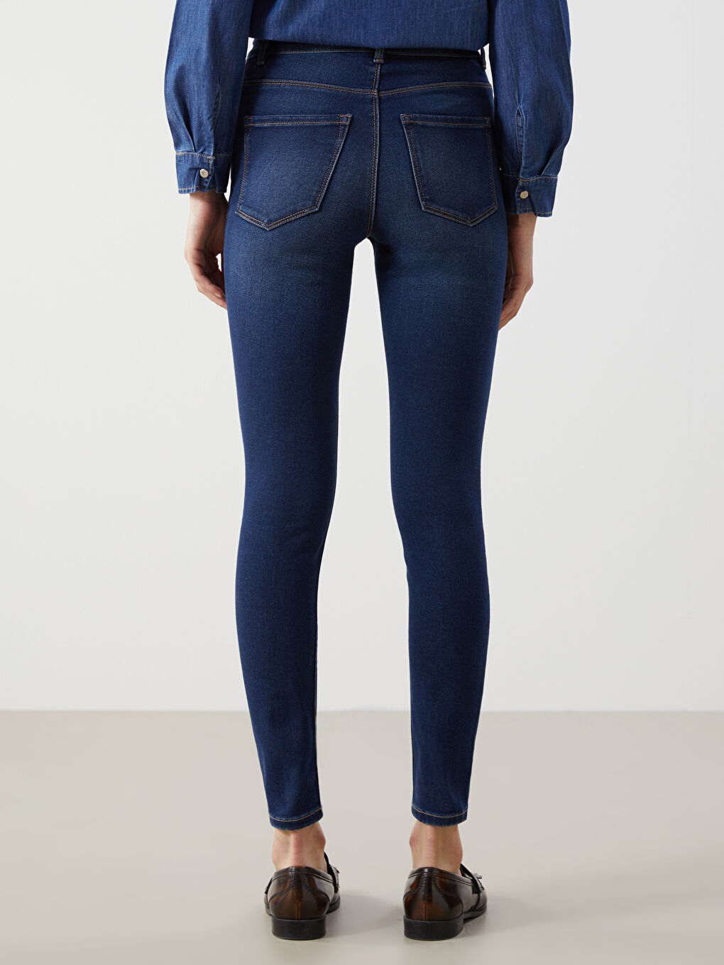 İndigo Jüpiter Süper Skinny Fit Kadın Jean Pantolon-3