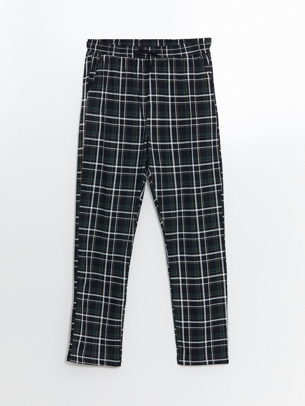 Regular Fit Plaid Men's Pyjama Bottoms-4