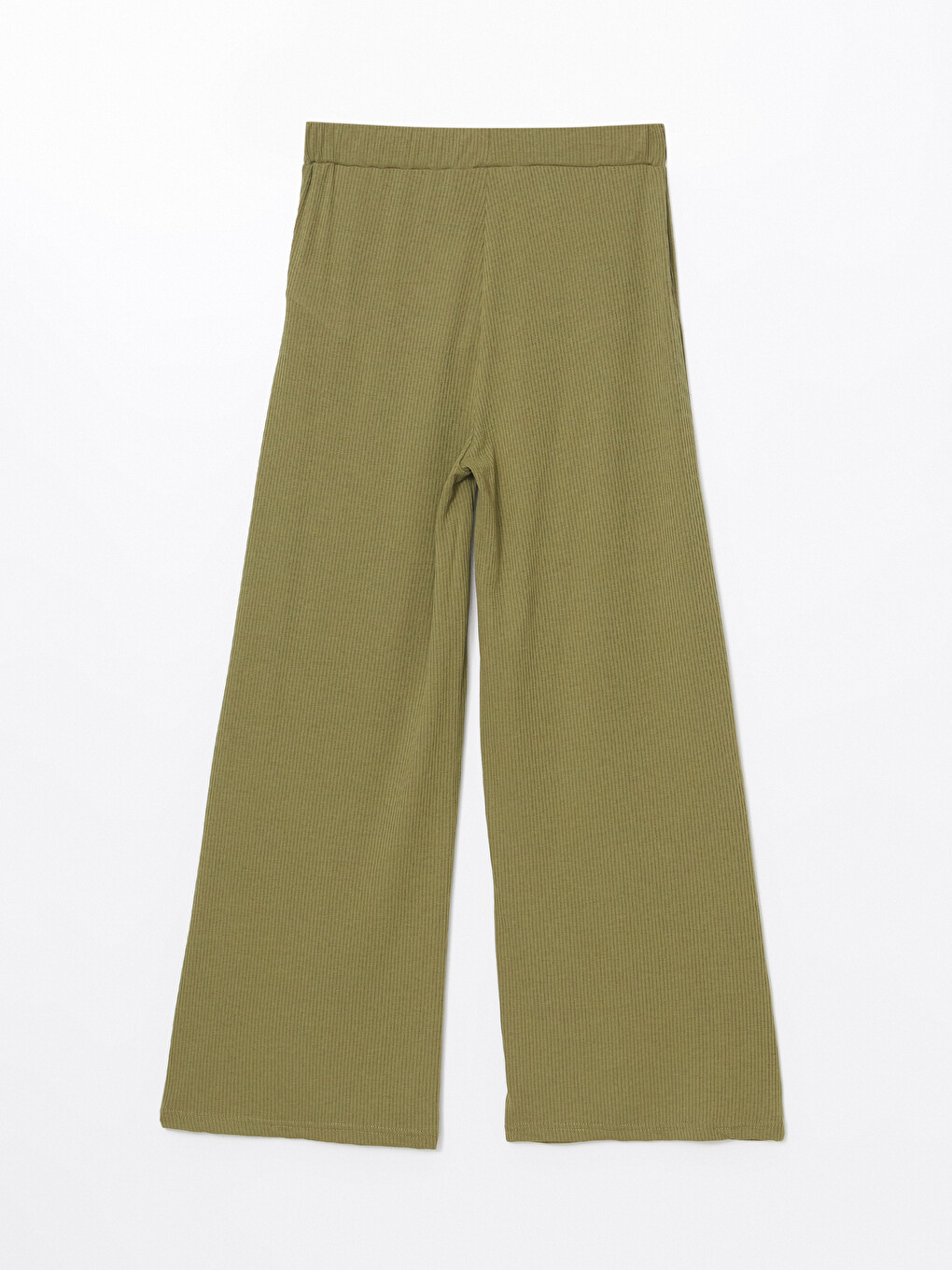 Pantaloni De Trening Dama Cu Talie Elastică Simpli Cu Picior Evazat-6