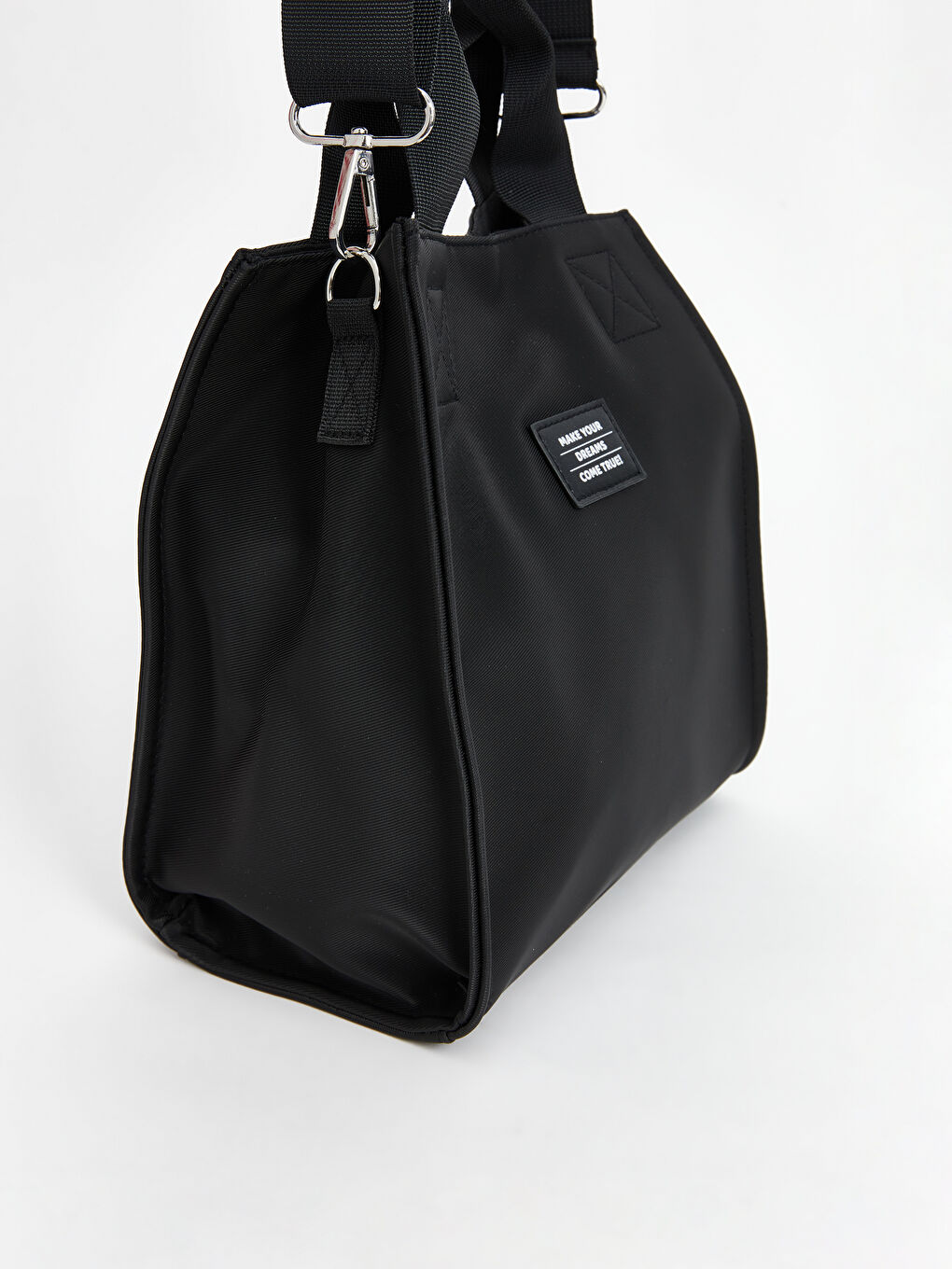 Siyah Çıkarılabilir Askılı Kadın Omuz Çantası-1