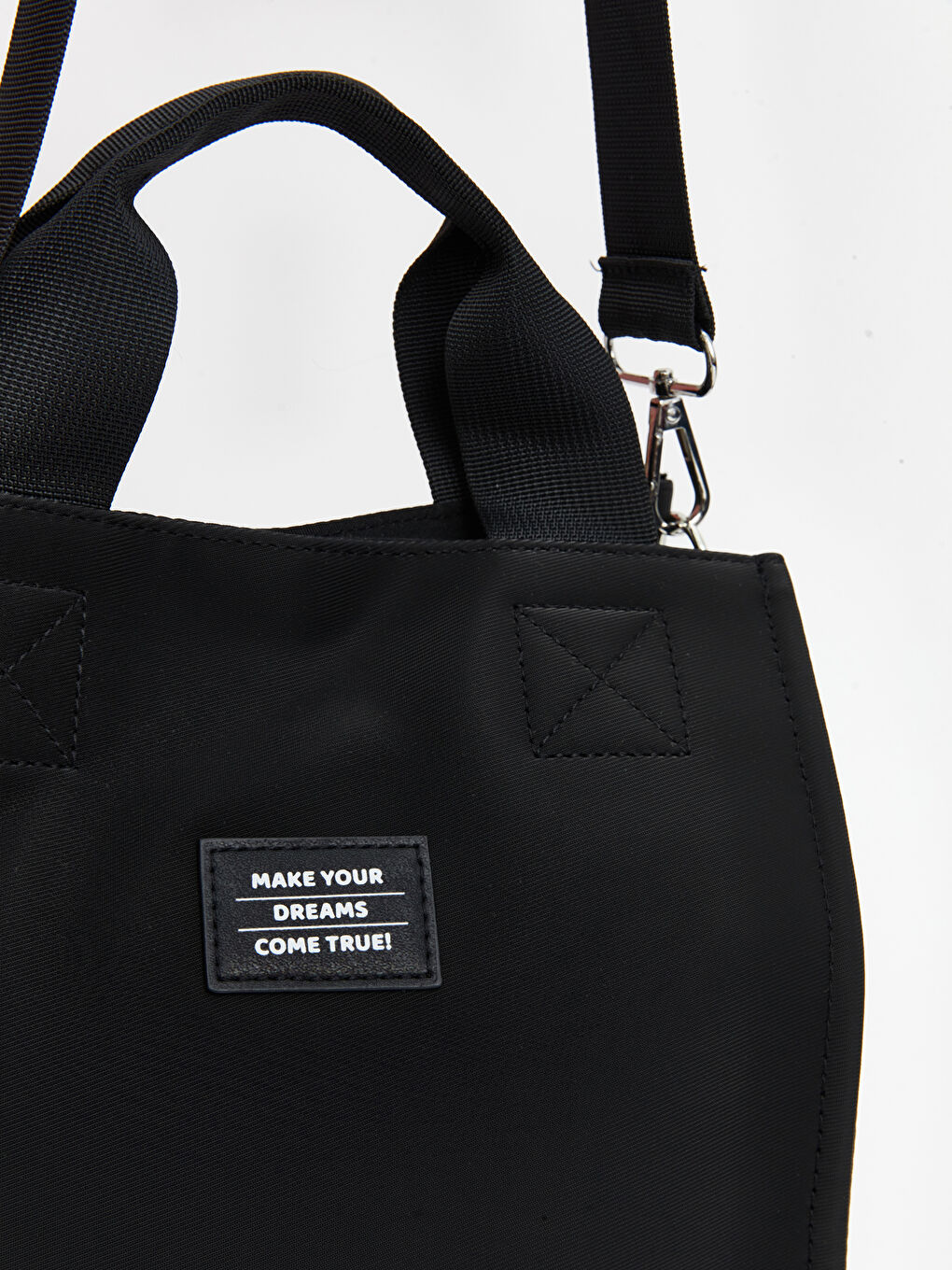 Siyah Çıkarılabilir Askılı Kadın Omuz Çantası-3