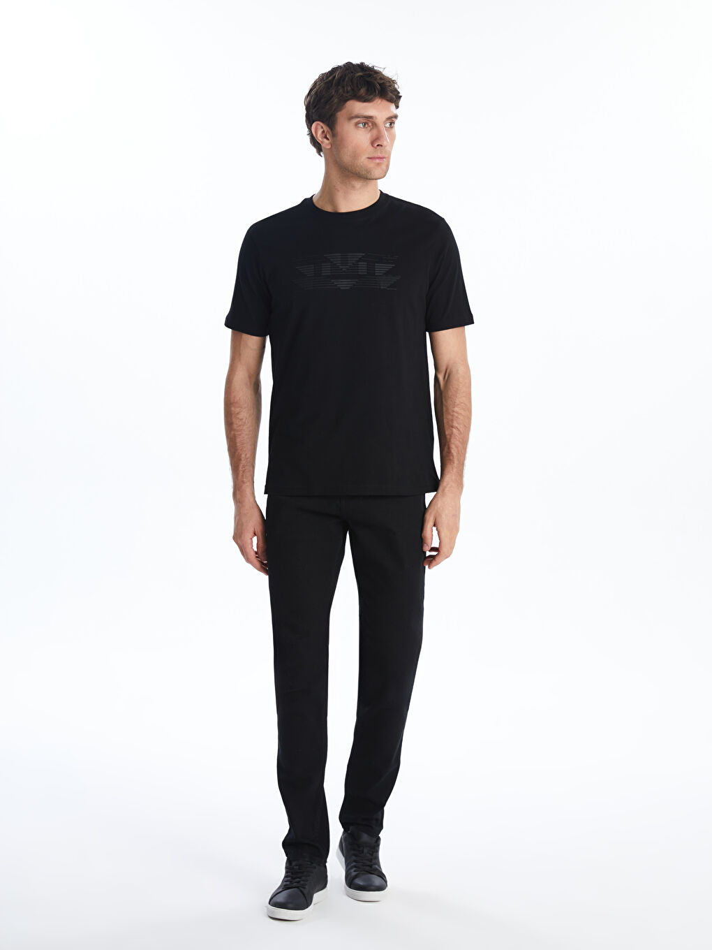 بنطلون جينز رجالي 750 سليم فيت