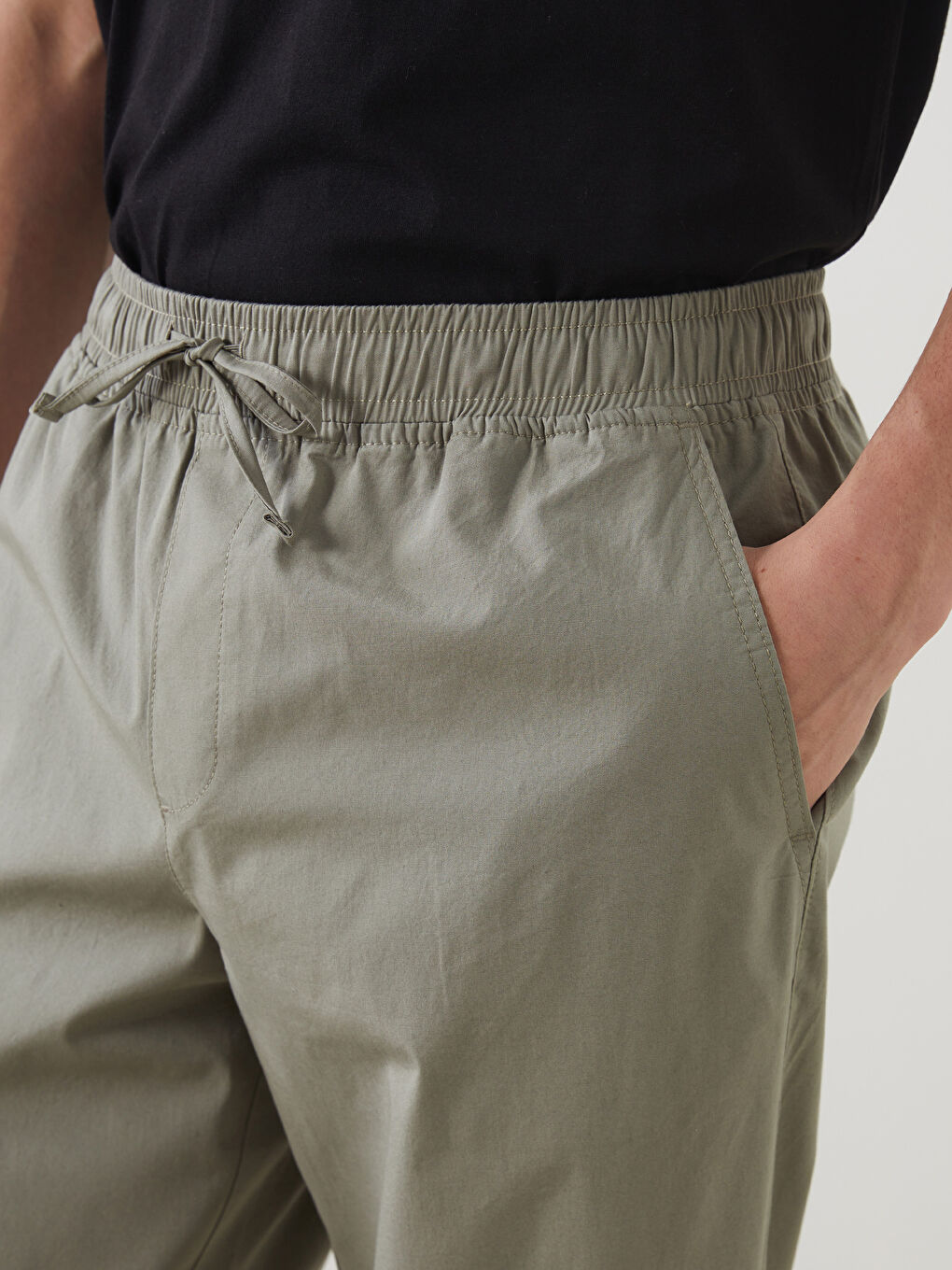 Standard Fit Men's Jogger Trousers-2